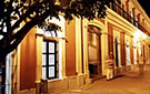 Facade of the Angela Peralta Theater in Mazatlan